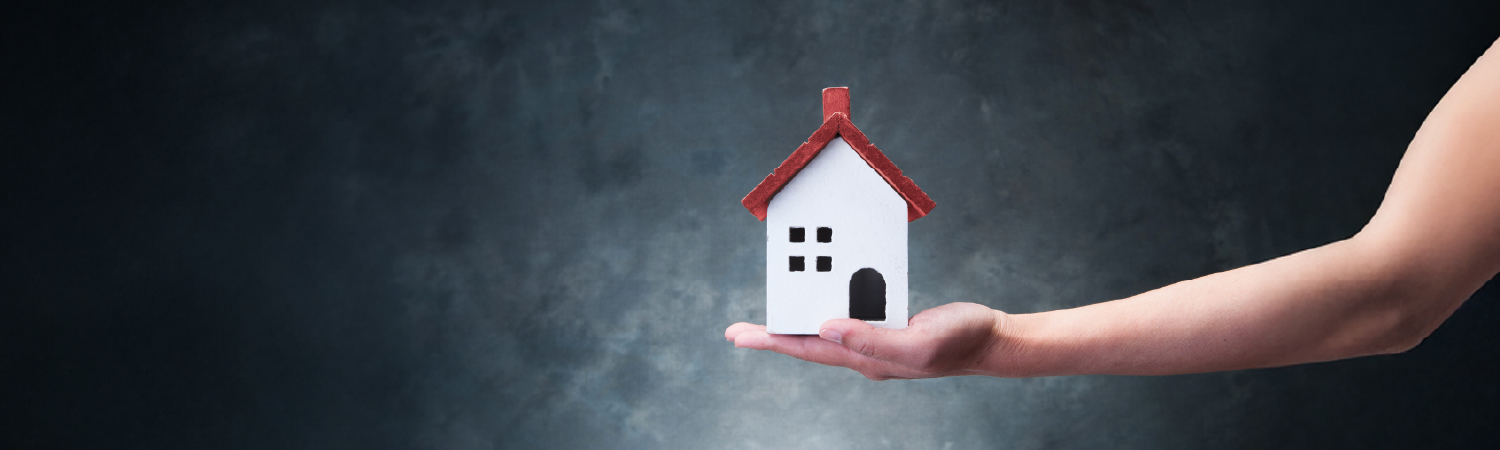 holding a house